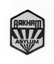 Batman Arkham Asylum Sanatorium Logo Embroidered Patch, NEW UNUSED - £6.19 GBP