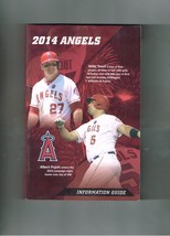 2014 Los Angeles Angels Media Guide MLB Baseball Trout Ibanez Pujols Freese - £27.25 GBP