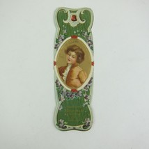 Victorian Trade Card Die Cut Bookmark Tailor Made Clothing Co Chicago Em... - £15.61 GBP