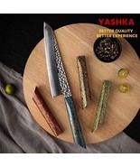 Handmade Premium Chef Knife Japanese Gyuto Damascus Blade Unique Design ... - £101.00 GBP