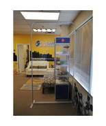 48&quot; w x 92&quot; h Portable Protective Clear Barrier, Perfect for Office, Rec... - $175.00