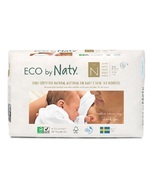 Naty Diaper size N newborn 25 pcs Organic - £18.80 GBP