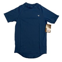 Insport Blue Adrenaline Short Sleeve Tee Made in USA, Mens Small NWT J76... - £11.14 GBP