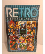 Book Retro Video Game Magazine Replay Volume 1 Video Game Hints Art History - £8.16 GBP
