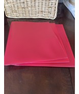 set of 4 red office depot quality folders - €8,31 EUR