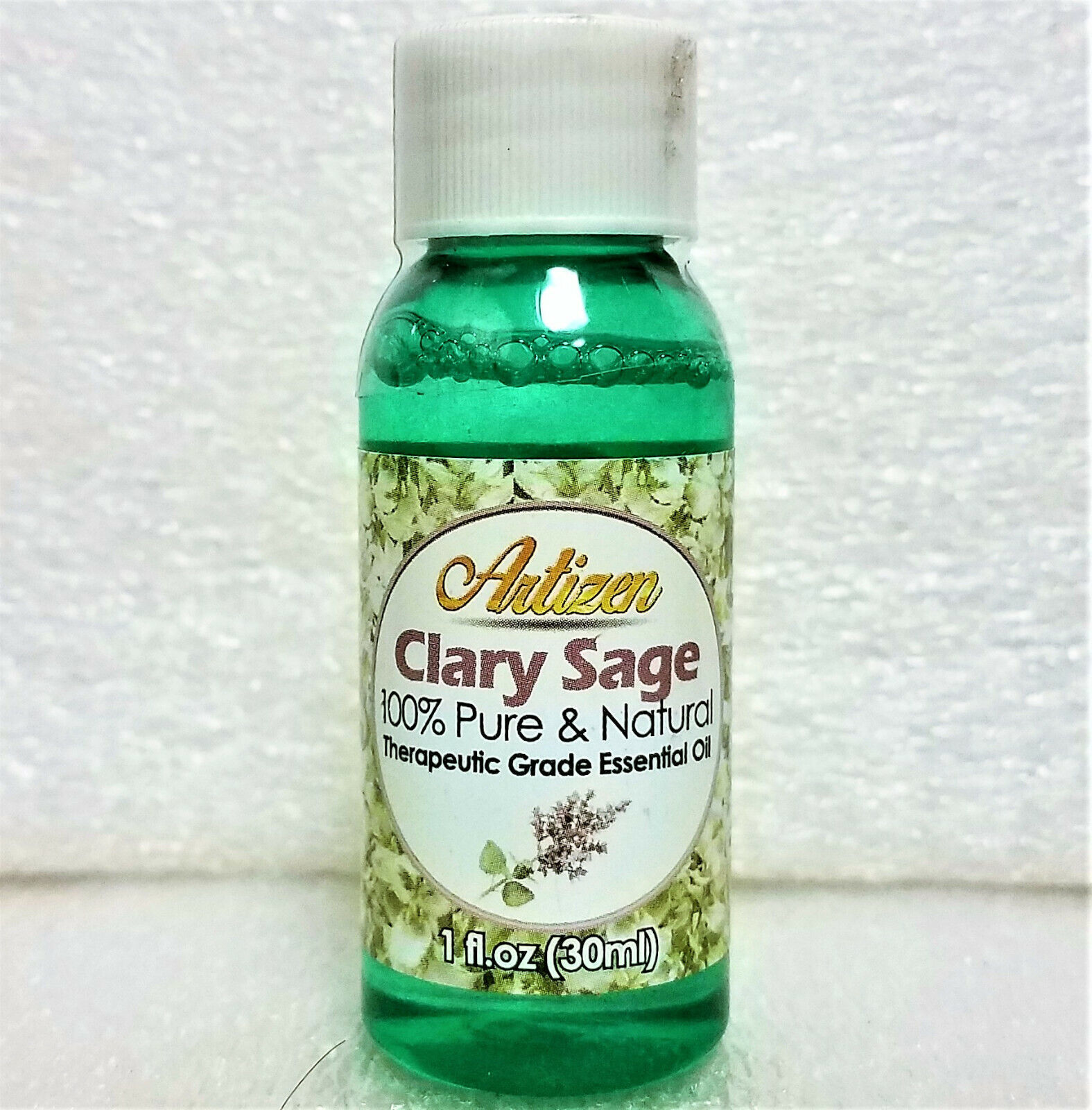 Artizen Clary Sage Essential Oil 1oz 100% PURE & NATURAL NIP Sealed! - $12.99