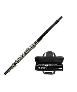 Merano Black Flute 16 Hole, Key of C with Carrying Case+Accessories - £62.90 GBP