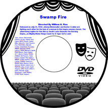 Swamp Fire 1946 DVD Movie Adventure Film Johnny Weissmuller Virginia Grey Buster - £3.98 GBP