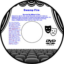 Swamp Fire 1946 DVD Movie Adventure Film Johnny Weissmuller Virginia Grey Buster - $4.99