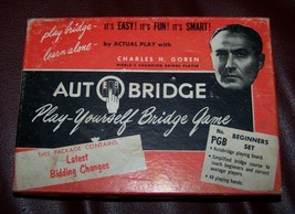 Vintage AUTO BRIDGE - Play Yourself Bridge Game - Beginners Set - PGB - ... - $24.99