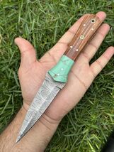 CUSTOM HANDMADE FORGED DAMASCUS STEEL Dagger KNIFE CHEF KNIFE Hunting KNIFE - $23.72