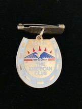 Vintage 1983-84 American Club Hong Kong Royal Jockey Club Lady&#39;s Badge - £38.15 GBP