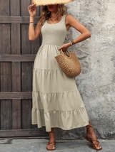 Ivy Lane Smocked Scoop Neck Sleeveless Tank Dress - $26.38