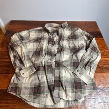 St. John's Bay Men's 2XL Plaid Long Sleeve Shirt Multicolor - $11.09