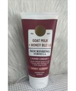 Home &amp; Body Co Goat Milk Honey Almond Hand Cream 5.5oz - NEW! - $17.99