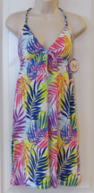 SO Knotted Strappy T-back Halter Dress Multi-color Women&#39;s JR Sz. XS NWT... - $335.15 MXN