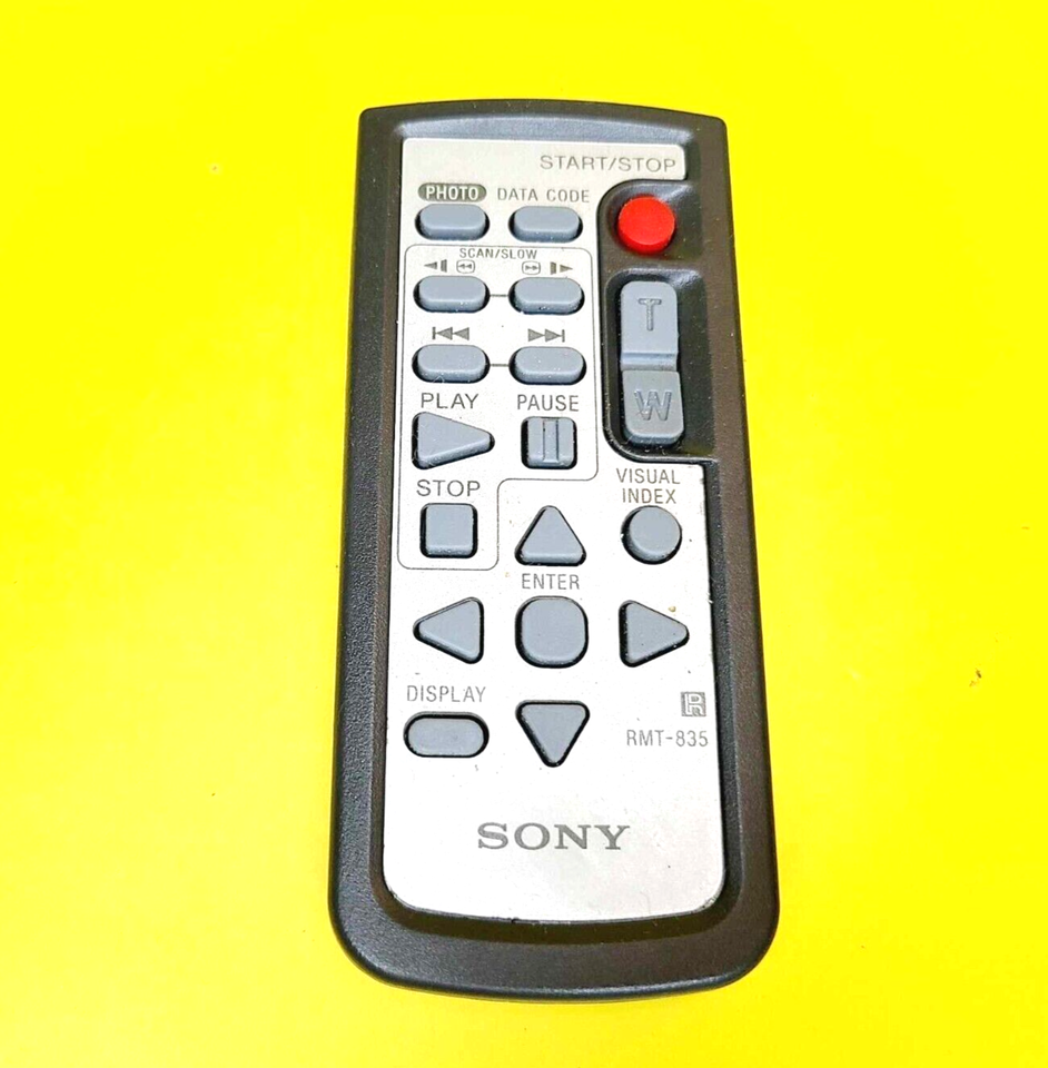 SONY RMT-835 REMOTE CONTROL FOR SONY DVD HANDYCAM DIGITAL HD HDR CAMCORD... - $8.20