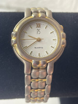 Paul Sebatian Women Wristwatch Gold/Silver Tone Quartz Analog Watch - $13.85