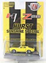 1970 CHEVROLET CAMARO Z 28 RS DIE-CAST 1:64 SCALE YELLOW | HURST SUNSHIN... - $14.84