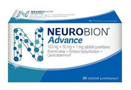 Neurobion Advance 30 tab, Vitamins B1, B6, B12, Vitamin B Complex - £24.01 GBP