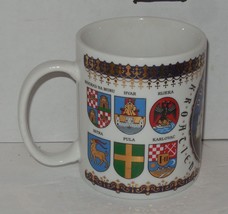 Vintage dubrovnik Croatia Coffee Mug Cup Ceramic - $14.85
