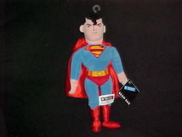 11" Superman Bean Bag Plush Toy With Tag Warner Bros Studio Store 1998 - $24.74