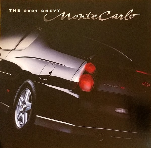 2001 Chevrolet MONTE CARLO brochure catalog 01 LS SS Chevy Earnhardt Intimidator - $8.00