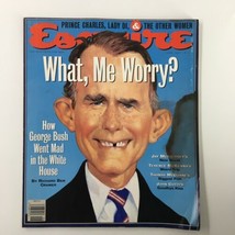 Esquire Magazine June 1992 George Bush, Prince Charles &amp; Lady Diana No Label - £18.68 GBP