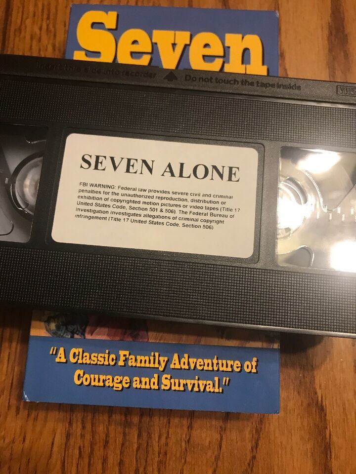 Seven Allein Vhs-Video Klebeband Film Aldo Ray Anne Collins Item image 4
