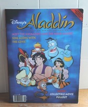Disney&#39;s Aladdin The Official Movie Magazine (Winter 1993) w Collectible Pullout - £3.87 GBP