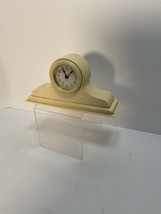 Antique Celluloid Case Mini Mantel Clock Alarm Clock - £20.29 GBP