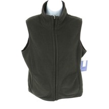 Laura Scott Women&#39;s Dark Gray Reversible Vest Med NWT $40 - £12.38 GBP