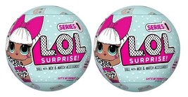 2 Pack L.O.L. Surprise! Doll Series 1 Baby Doll 7 Layers Of Surprise - £15.60 GBP