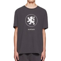 Ksubi Men&#39;s Short Sleeve Lion Seeing Lines Streetwear Graphic T-Shirt Fa... - £51.13 GBP