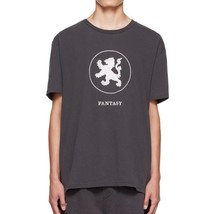 Ksubi Men&#39;s Short Sleeve Lion Seeing Lines Streetwear Graphic T-Shirt Fa... - £50.65 GBP