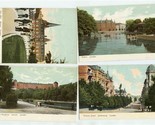4 UDB Postcards of SWEDEN Malmo Upsala Gothenburg Orebro  - $15.84