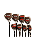 +2 BIG TALL LONG CUSTOM MADE XXL HYBRID GOLF CLUBS 3 - PW SET  HYBRIDS - €520,69 EUR