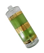 Vintage MCM Culver Starlyte 22k Gold Stripes Green Pump Style Liquor Dec... - $81.21 CAD