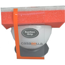 Casabella Get A Grip Sponge And Scrubber With Suction Grip Base - $13.72