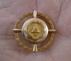 Vintage Northwestern Bell Yellow Gold 1/10 12K 5 Year Service Pin - £39.16 GBP