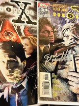 The X-Files Comic Book 2 Issue Lot Topps 1 Signed By “Soul Man” #11 &amp; 24 - $26.89