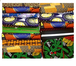 5 Yards Assorted African Fabric Ankara Prints-All Unique, No Repeats - £35.08 GBP
