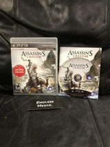 Assassin&#39;s Creed III Playstation 3 CIB Video Game - £5.97 GBP