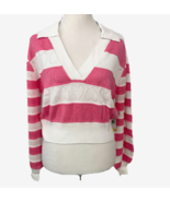 Eleven Venus Williams Karma Knit Top Womens Medium White Eyelet Tennis S... - $51.54 CAD