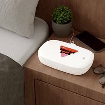 Custom Wireless Charger | 2-in-1 Uv Phone Sanitizer &amp; Wireless Charging Pad - £47.06 GBP