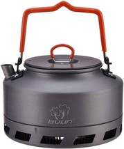 Bulin Camping Kettle 1.6L Aluminum Alloy Open Campfire Coffee Tea Pot Fast - £32.42 GBP