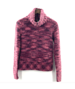 The North Face Womens Pink Purple Knit Turtleneck Long Sleeve Sweater Si... - £22.76 GBP
