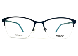 MODO Eyeglasses Frames 4239 PTRLM Blue Cat Eye Half Rim 54-16-140 - £129.31 GBP