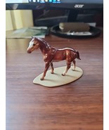 Hagen-Renaker Chestnut Thoroughbred Miniature Horse - £19.52 GBP