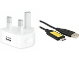 Power Adapto&amp;USB Wall Charger For Samsung Digimax ES71, ES73, ES74, ES75... - $11.42